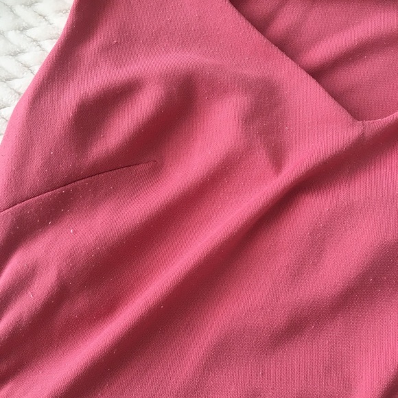 BCBG Pink V-neck Dress - Picture 5 of 5